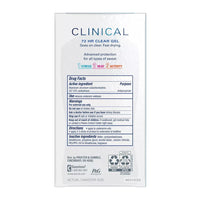 Secret Clinical Strength Completely Clean Antiperspirant And Deodorant Clear Gel, 1.6 Oz