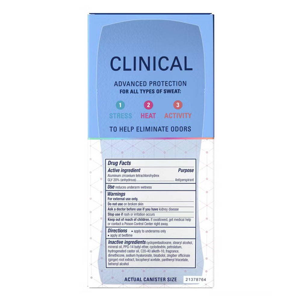 Secret Clinical Strength Deodorant Invisible Solid Ooh-La-La Lavender Scent Women - 2.6 Oz