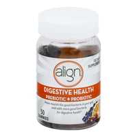 Align Digestive Health Natural Fruit Flavors Pre+Probiotic Gummies, 50 Ea