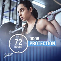 Secret Outlast Sweat and Odor Clear Gel Antiperspirant Deodorant, Protecting Powder, 3.4 Oz