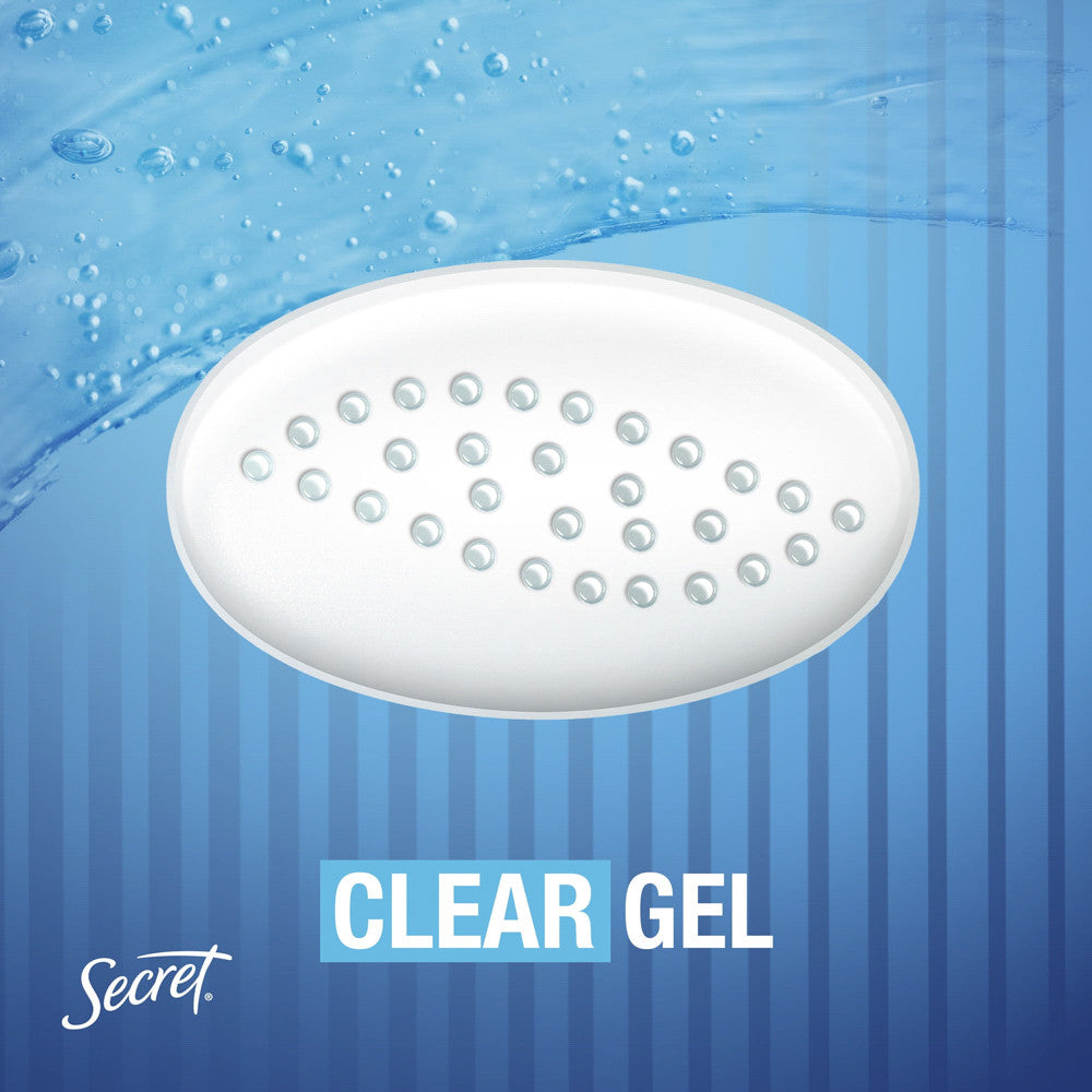 Secret Outlast Sweat and Odor Clear Gel Antiperspirant Deodorant, Protecting Powder, 3.4 Oz