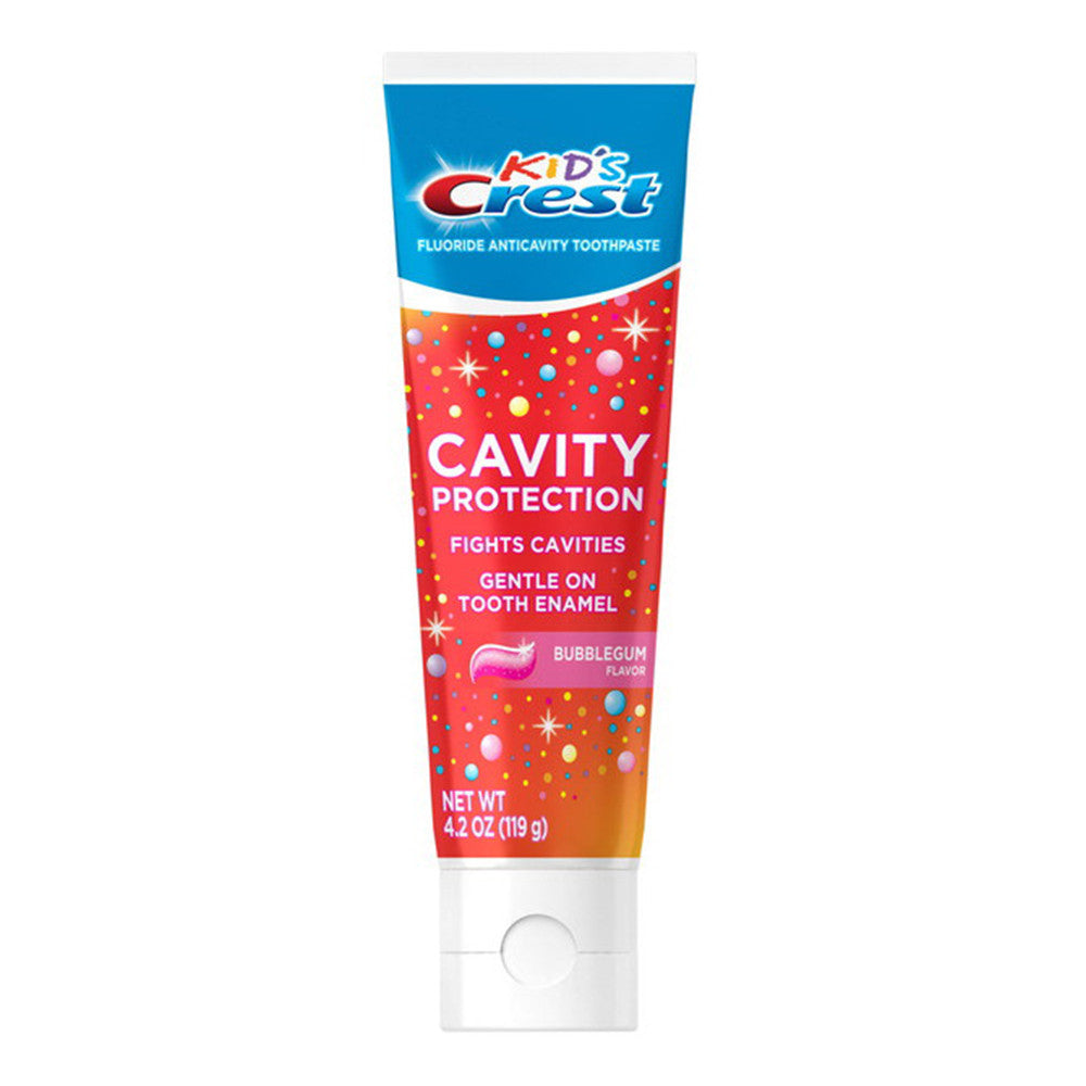 Crest Kids Cavity ProtectionFluoride Anticavity Toothpaste, Bubble Gum, 4.2 oz