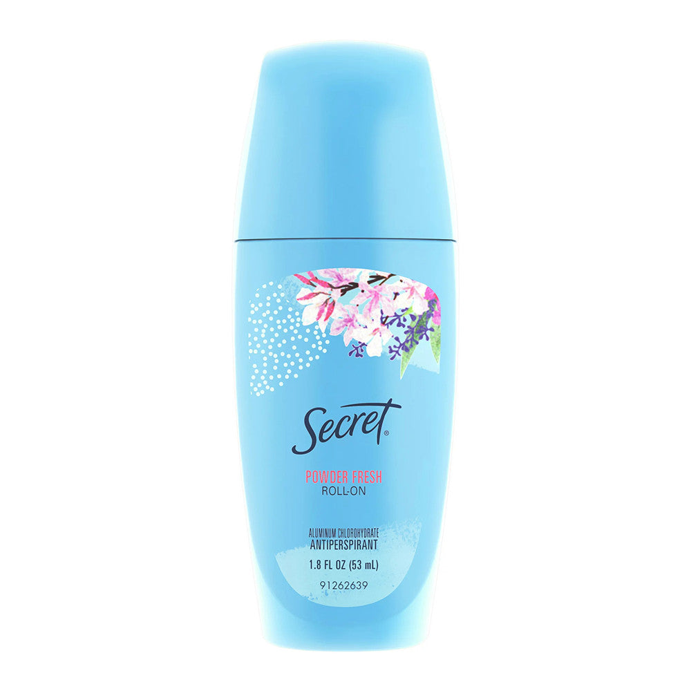 Secret Powder Fresh Roll-On Antiperspirant Deodorant, 1.8 Oz