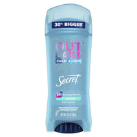 Secret Outlast Clear Gel Antiperspirant Deodorant, Unscented, 3.4 Oz