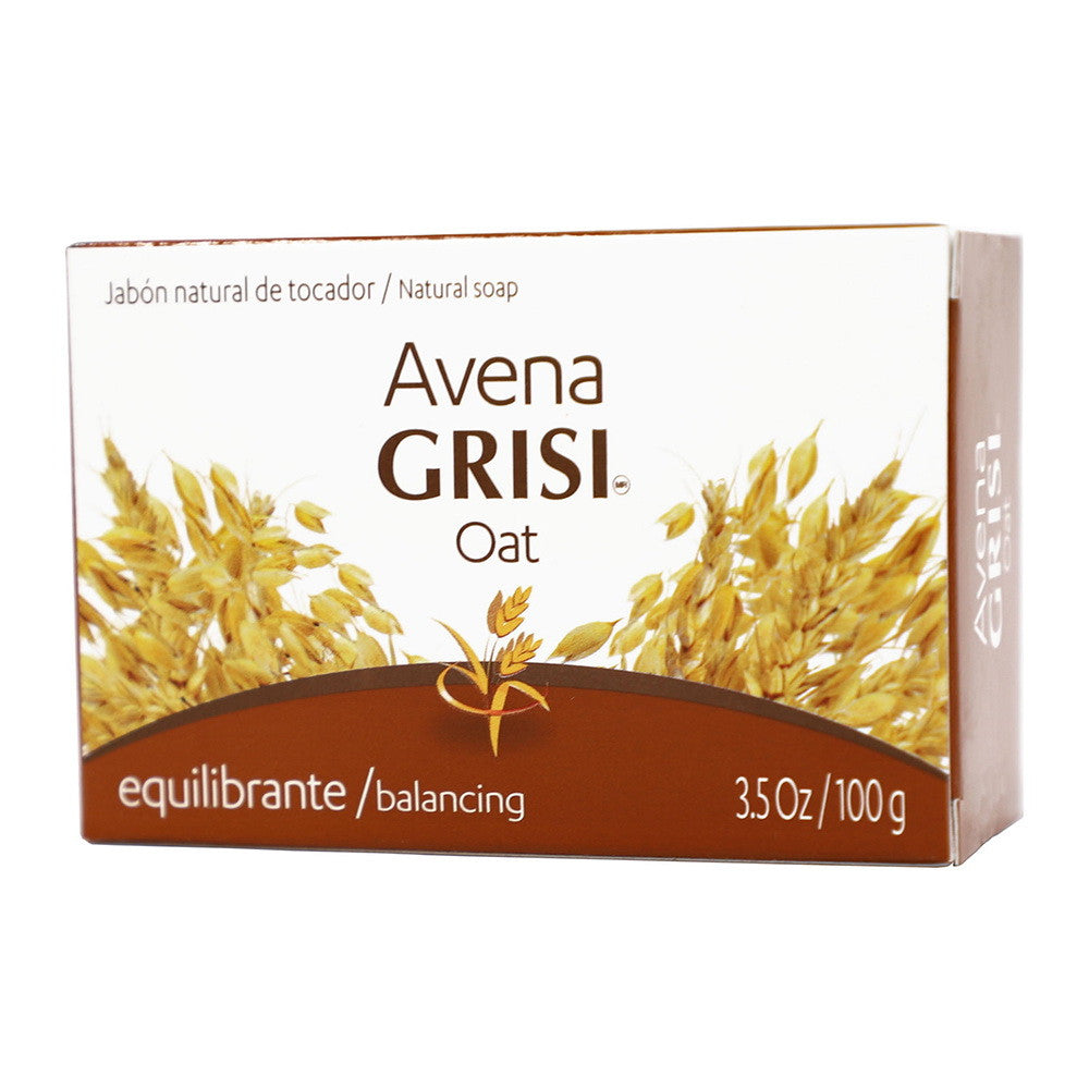 Grisi Avena Oat Equilibrante And Balancing Natural Soap, 3.5 oz