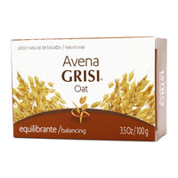 Grisi Avena Oat Equilibrante And Balancing Natural Soap, 3.5 oz