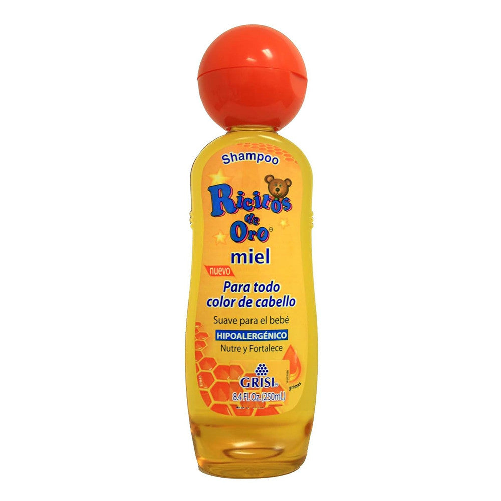 Ricitos De Oro Baby Shampoo Honey Bee and Argan, 8.4 Oz