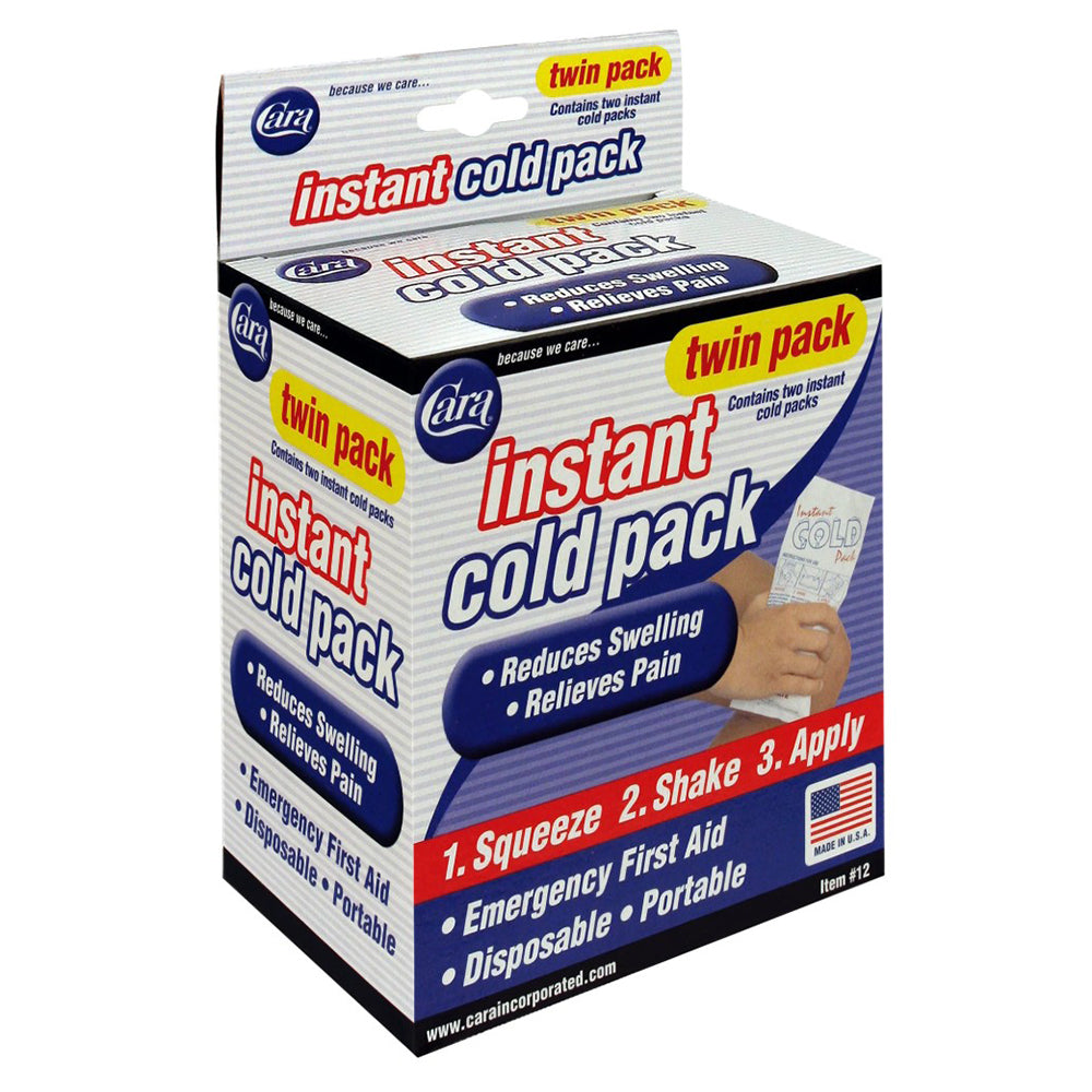 Cara No 12 Instant Cold Pack for Reducing Swelling and Pain 2Ea