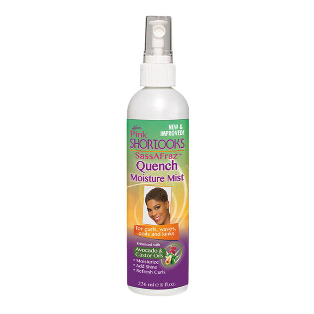Luster Pink Shortlooks Sassafraz Hair Moisture Mist, 8 Oz