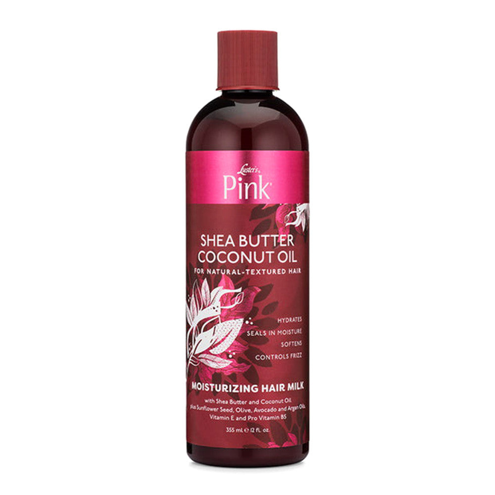 Luster Pink Shea Butter Coconut Oil Moisturizing Hair Milk, 12 Oz