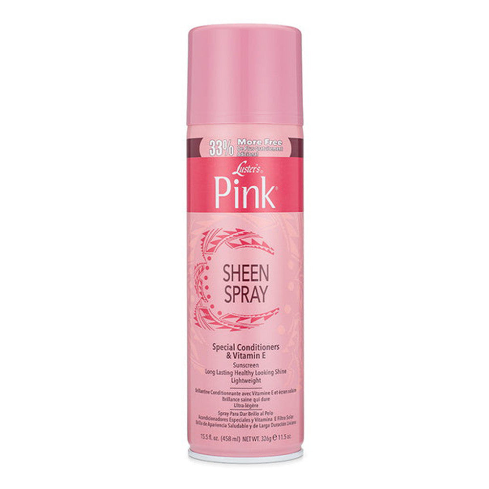 Lusters Pink Oil Sheen Hair Spray, 15.5 Oz
