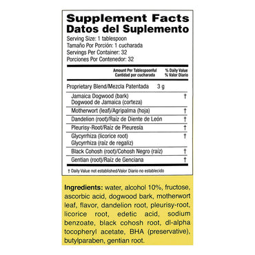 Lydia Pinkham Liquid To Feel Better During Menstruation And Menopause - 16 Oz