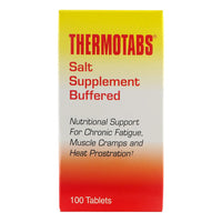 Thermotabs Salt Supplement Buffered Tablets, 100 Ea