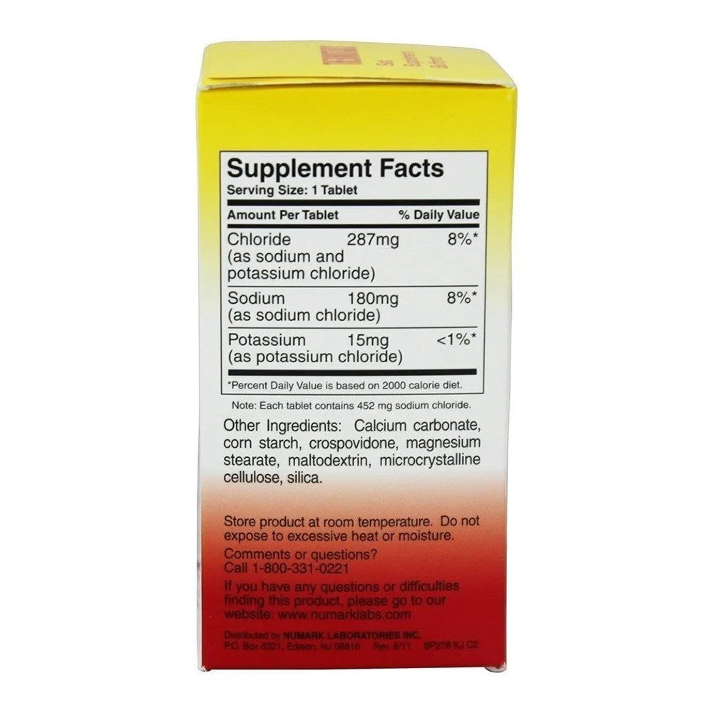 Thermotabs Salt Supplement Buffered Tablets, 100 Ea