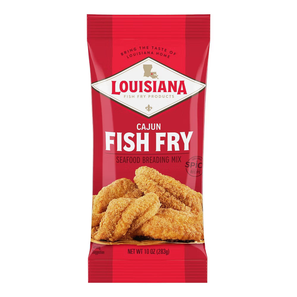 Louisiana Cajun Fish Fry Seasoning Mix, 10 Oz