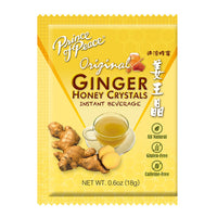 Prince Of Peace Instant Ginger Honey Crystals, 10 Bags