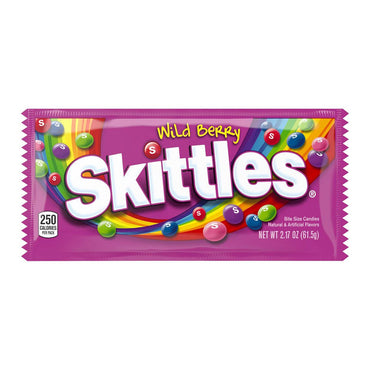 Skittles Candy Wild Berry, 36 Ea/10 Pack