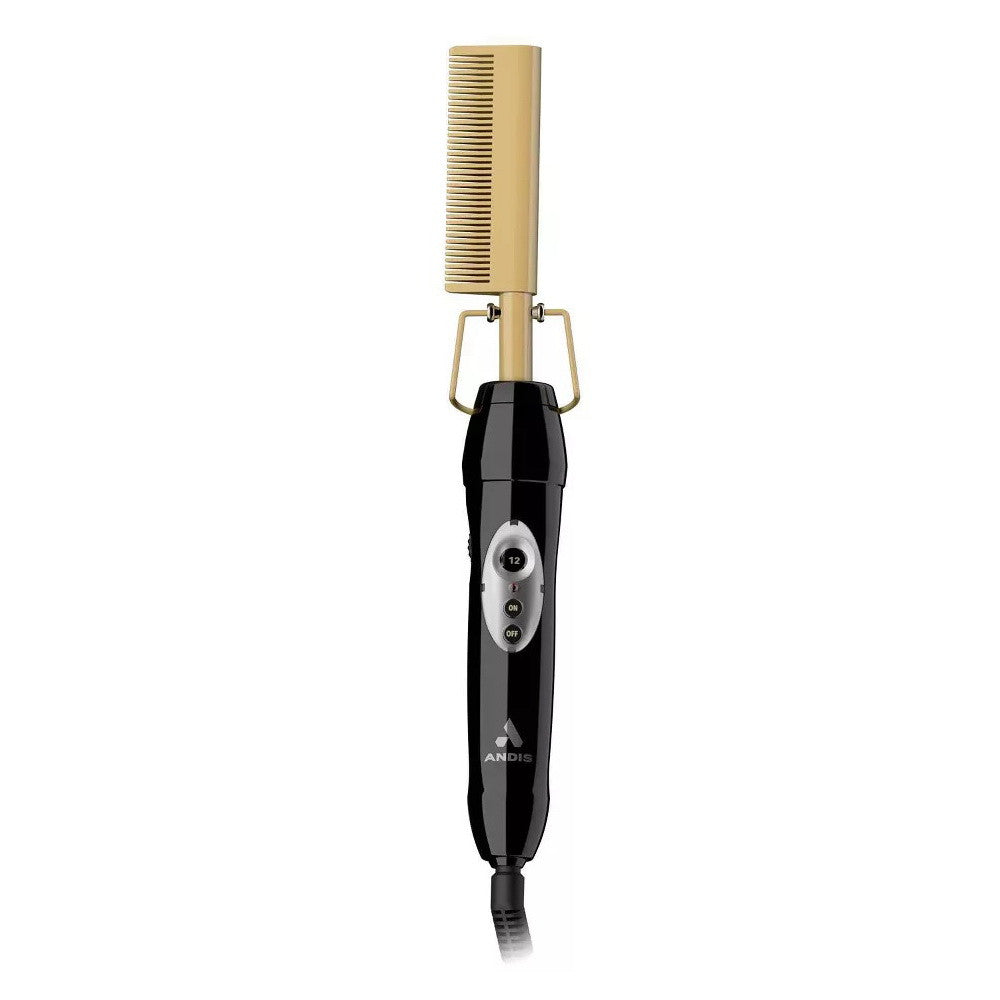 Andis High Heat Press Comb, Gold, 1 Ea