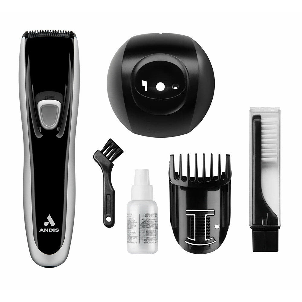 Andis Styliner Shave & Trim Kit Black Cordless Stainless Steel Blades, 1 Ea