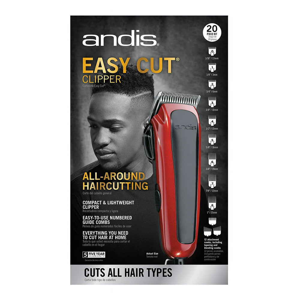 Andis Easy Cut Mens Electric Clippers Haircutting Kit, 1 Ea