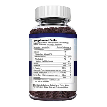 Herbion Naturals Melatonin Gummies, Helps Enhance Sleep, Natural Blueberry Flavor, 60 Ea