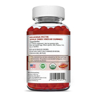 Herbion Naturals Organic Apple Cider Vinegar Gummies, Digestion and Detox, 60 Ea