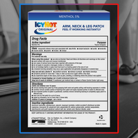 Icy Hot Extra Strength Patch, 5 Ea