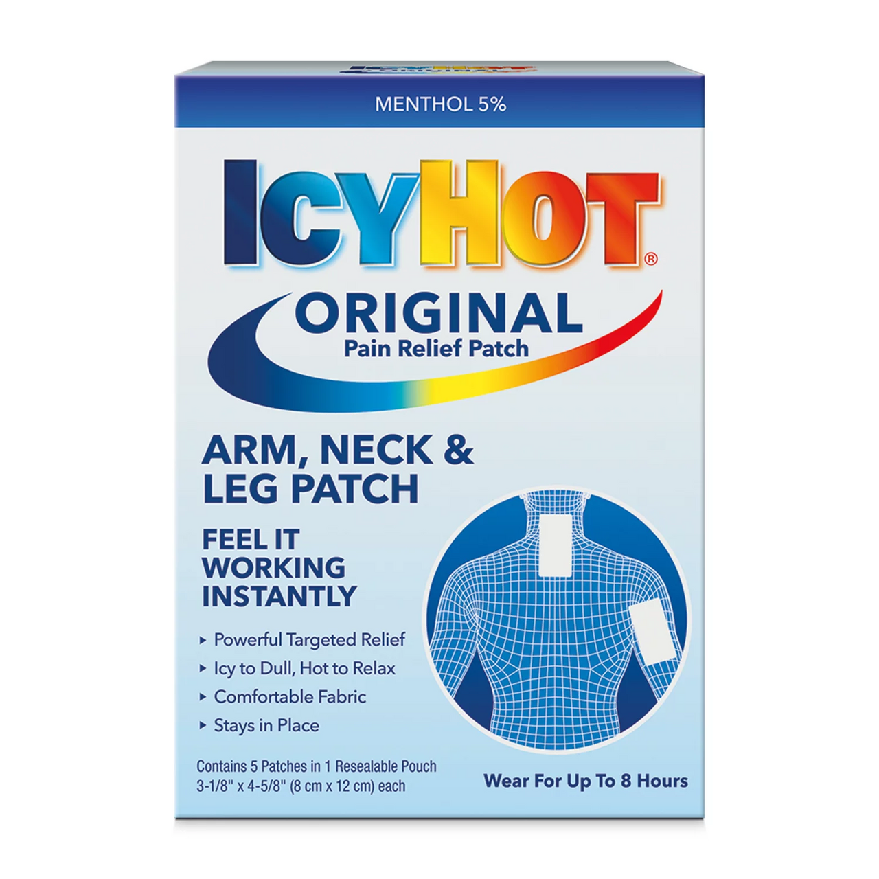 Icy Hot Extra Strength Patch, 5 Ea