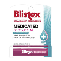 Blistex Medicated Berry Lip Balm Spf 15, 1 Ea, 0.15 Oz