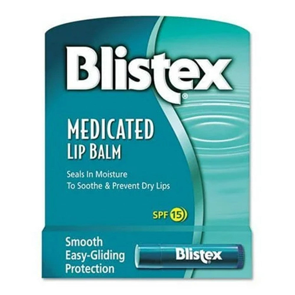 Blistex Medicated Lip Balm, Regular SPF 15, 1 Ea