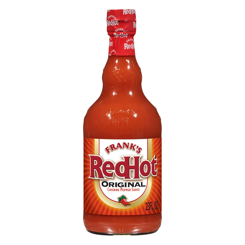 Franks RedHot Original Cayenne Pepper Sauce for Wings Marinades and Recipes 23Oz (680ml)