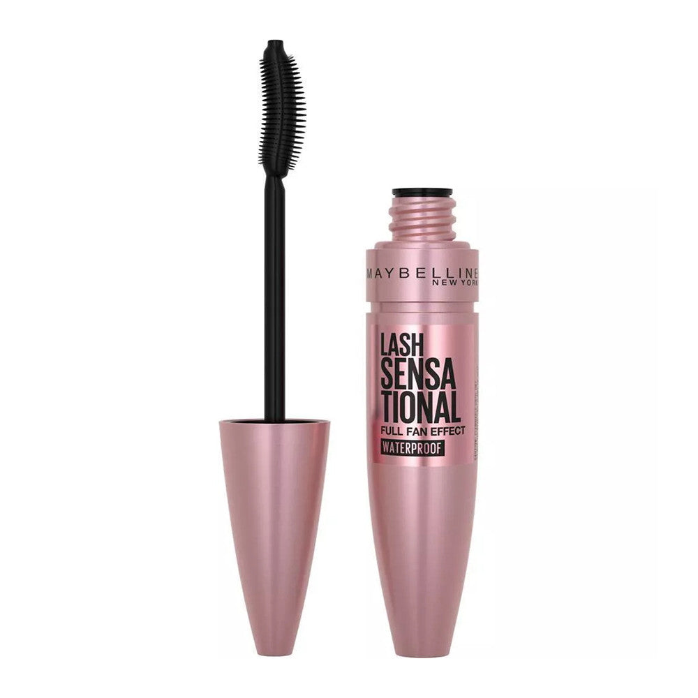 Maybelline Lash Sensational Waterproof Mascara, Very Black, 1 Ea