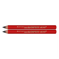 Maybelline Expert Eyes Twin Brow And Eye Pencils, Velvet Black101, 1 Pair