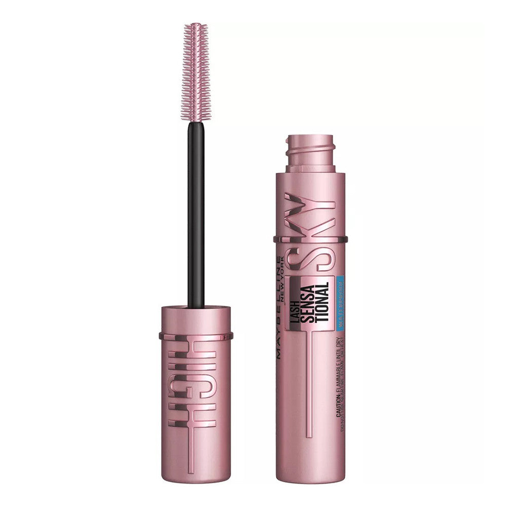 Maybelline Lash Sensational Sky High Lengthening Mascara, Waterproof Very Black, 0.2 Oz