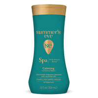 Summers Eve Spa Daily Intimate Wash Calming Luxurious Wash Chamomile Ph Balanced Feminine Wash, 12 Oz