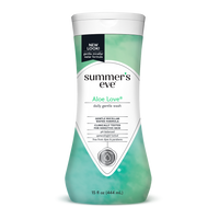 Summers Eve Cleansing Wash for Sensitive Skin, Aloe Love, 15 oz