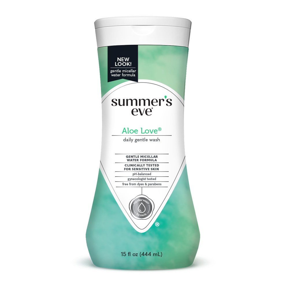 Summers Eve Cleansing Wash for Sensitive Skin, Aloe Love, 15 oz