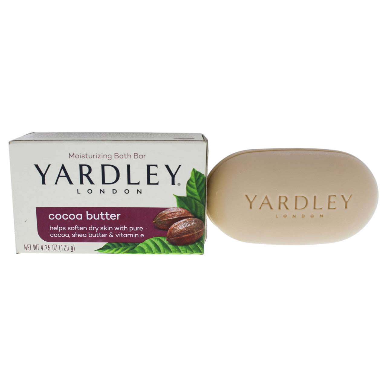 Yardley Of London Bar Soap, Cocoa Butter - 4.25 Oz