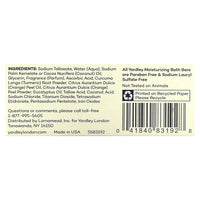 Yardley London Vitamin C Moisturizing Bath Bar Soap, 4 Oz
