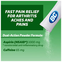 Bc Arthritis Fast Pain Relief On the Go Powder Stick Packs - 50 Ea
