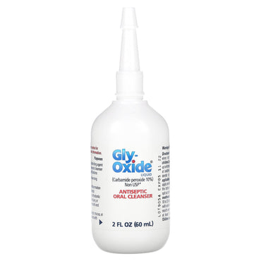 Gly-Oxide Liquid Antiseptic Oral Cleanser Mouthwash - 2 Fl Oz