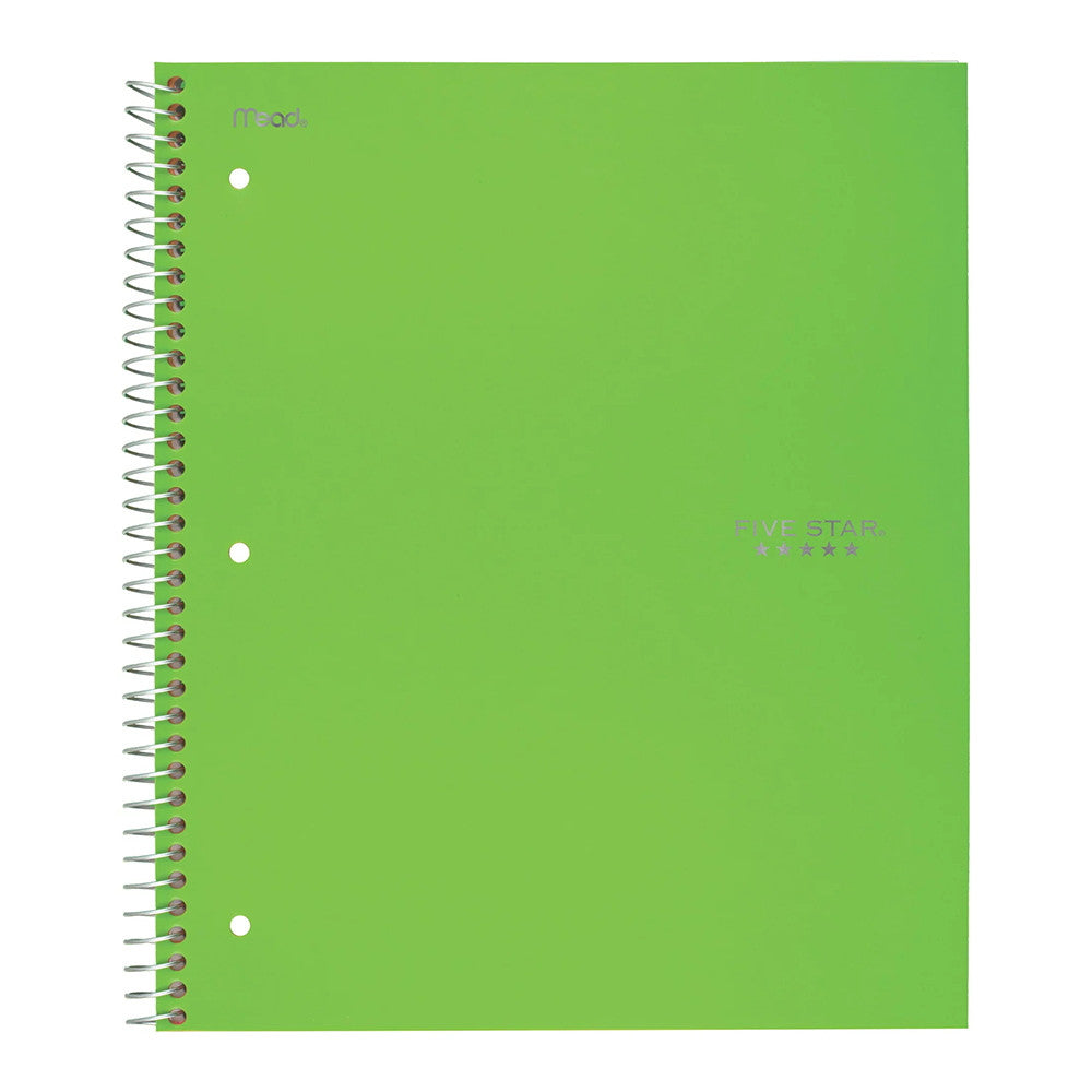 Mead Five Star 5 Subject College Ruled Notebook, 200 Sheets, 1 Ea