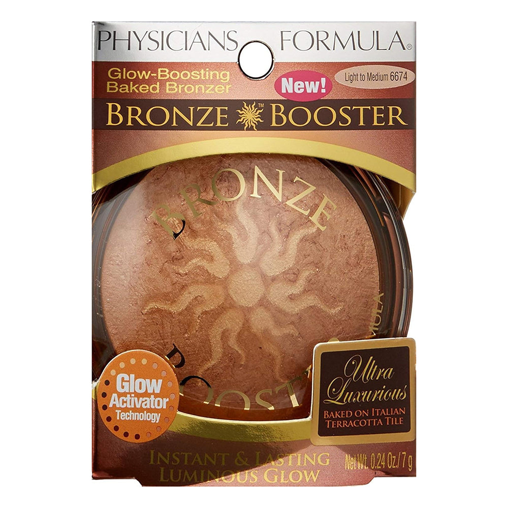 Physicians Formula Glow Boosting Baked Bronzer Instant and Lasting Luminous Glow 1 Ea