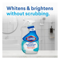 Clorox Bathroom Bleach Gel Multi Surface Cleaner Spray, 30 Oz