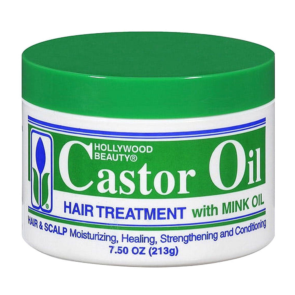 Hollywood Beauty Castor Oil Hair Treatment With Mink Oil, 7.5 Oz