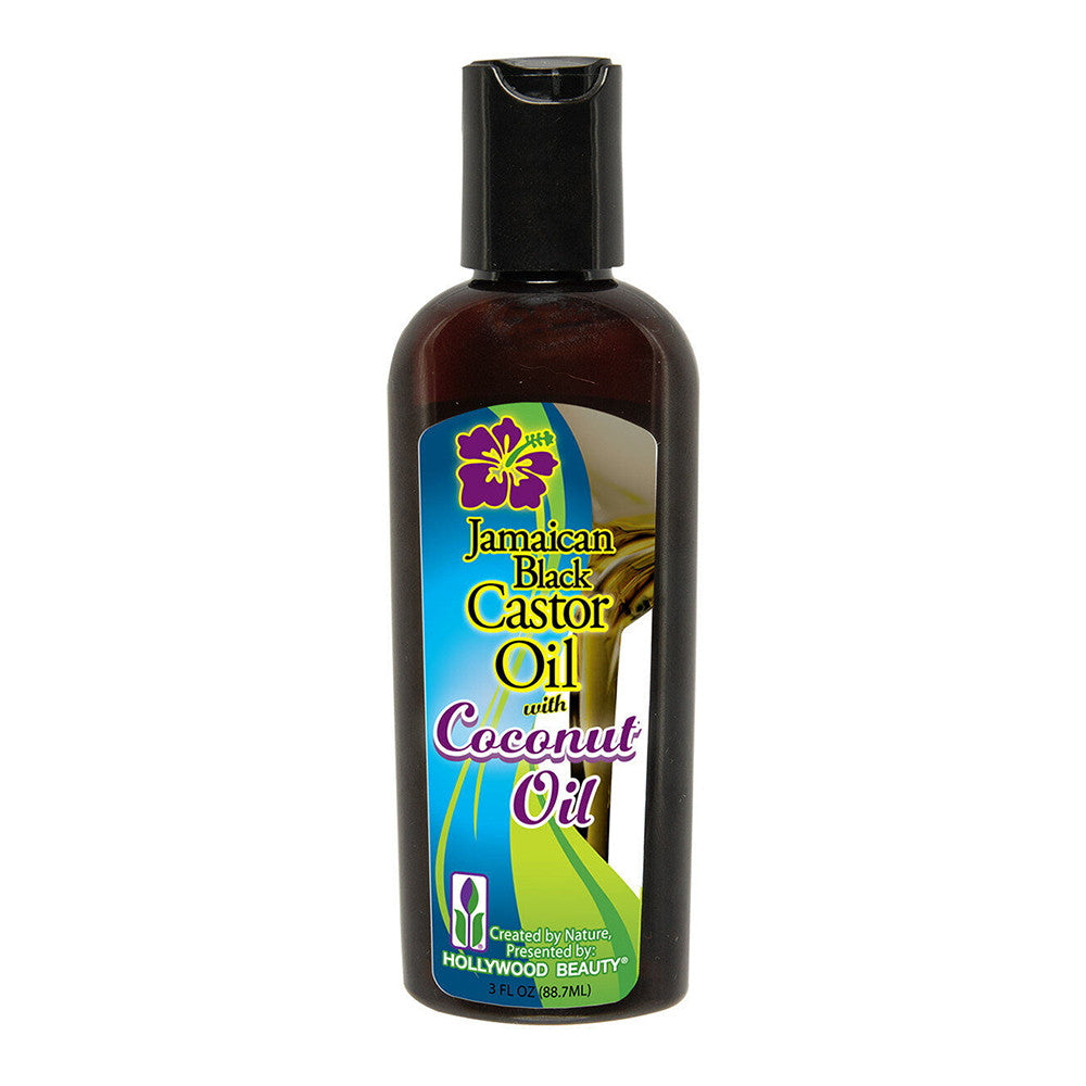 Hollywood Beauty Jamaican Black Castor Oil with Coconut Oil, 3 Oz