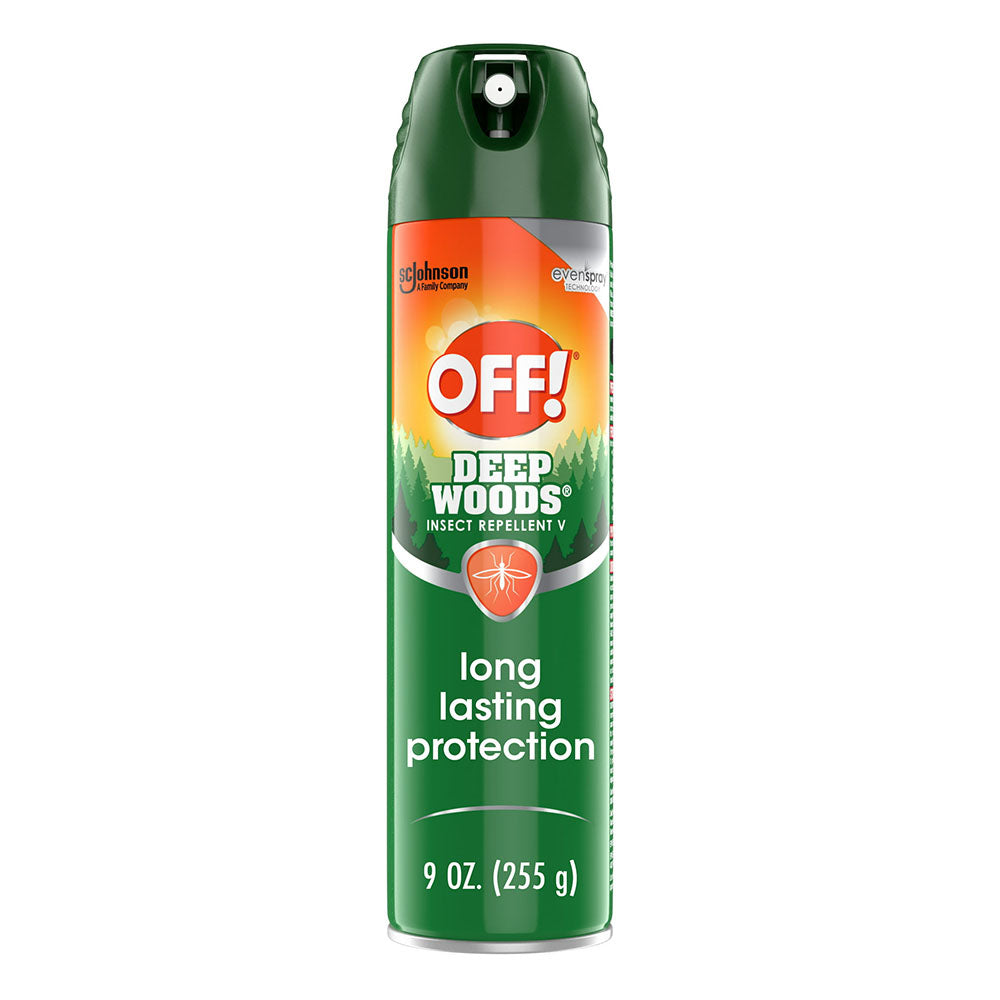 Off Deep Woods Insect Repellent Aerosol Spray, 9 Oz