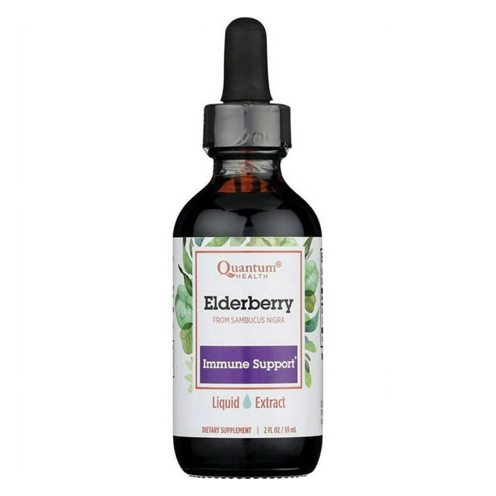 Quantum Health Elderberry Liquid Immune Support Dietary Supplement Drops, 2 Oz