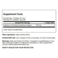 Quantum Health Elderberry Liquid Immune Support Dietary Supplement Drops, 2 Oz
