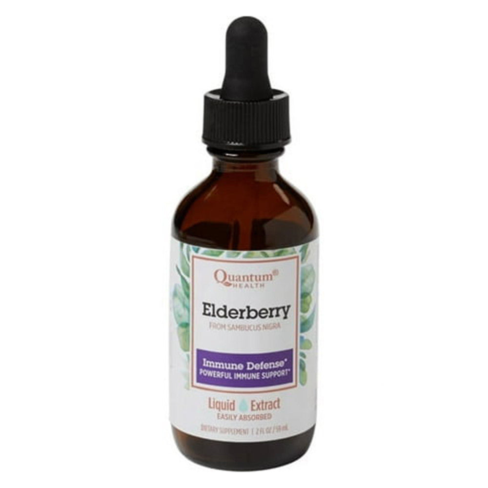 Quantum Health Elderberry Liquid Immune Support Dietary Supplement Drops, 2 Oz